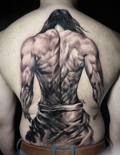 full back tatto